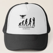 Casquette Évolution de bourdon - Dronevolution (Devant)