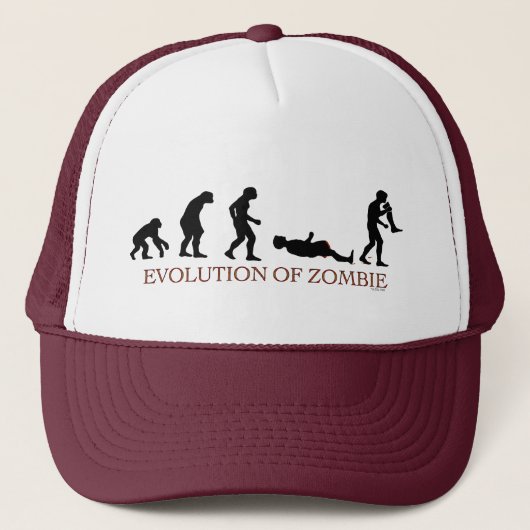 Casquette Évolution de Zombie (Devant)