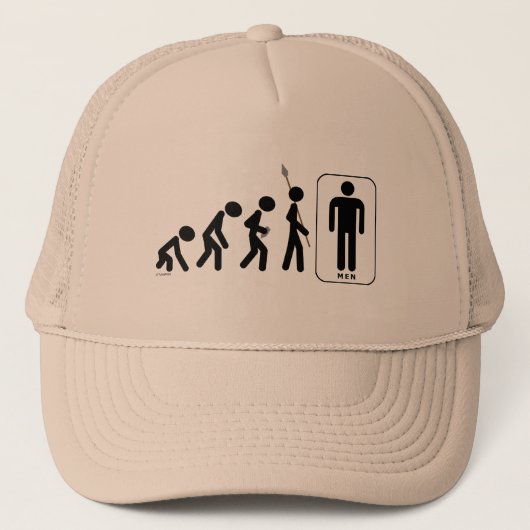 Casquette Évolution des hommes (Devant)