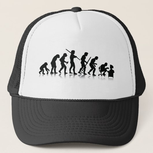 Casquette Évolution nerd (Devant)