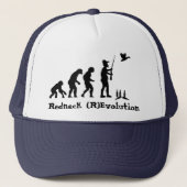 Casquette Évolution ou révolution de plouc (Devant)