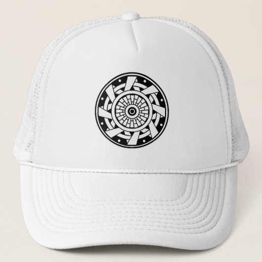 Casquette eWatch Géométrie Sacrée Crop Circle Design (Devant)