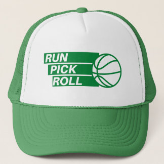 Casquette Exécuter Pick Roll Basketball Court Hoopers Entraî
