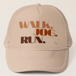 Casquette EXÉCUTION Brown DE JOG WALK (police CHUNKY)