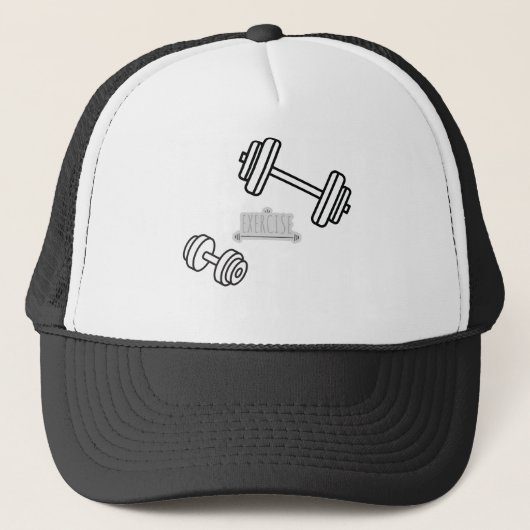 Casquette exercice & forme physique (Devant)