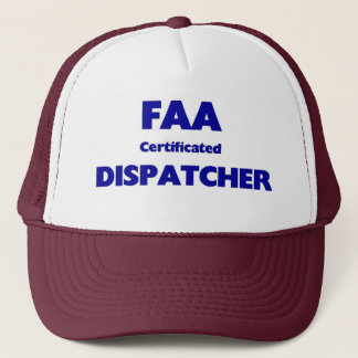 Casquette Expéditeur diplômée par FAA