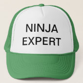 CASQUETTE EXPERT EN MATIÈRE DE NINJA (Devant)