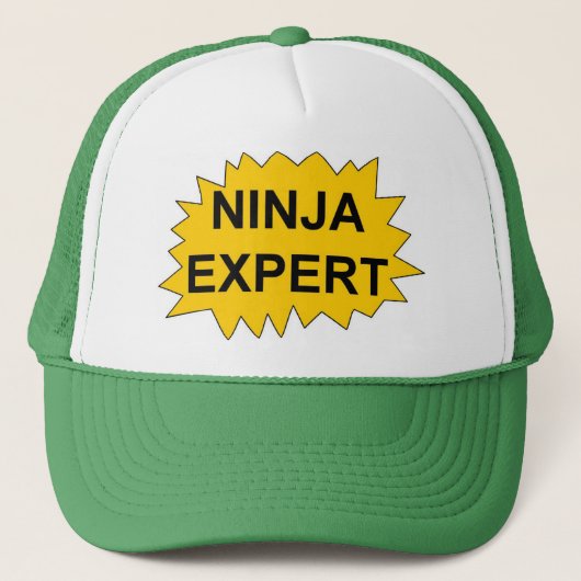 CASQUETTE EXPERT EN MATIÈRE DE NINJA (Devant)