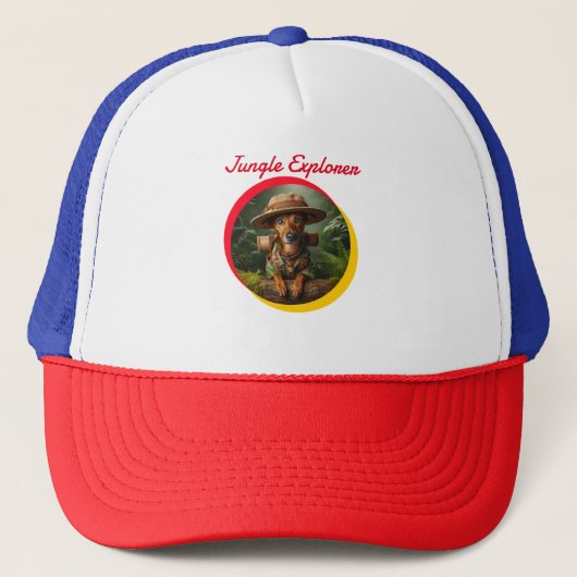 Casquette Explorateur de la jungle (Devant)