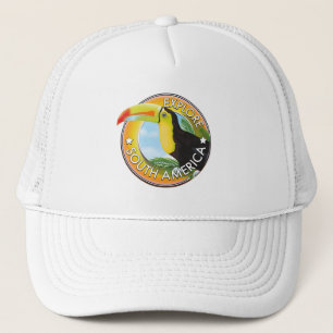 Casquette Explorer le logo vintage d'Amérique du Sud