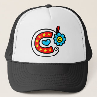 Casquette Expression mignonne des textes de salutation de la