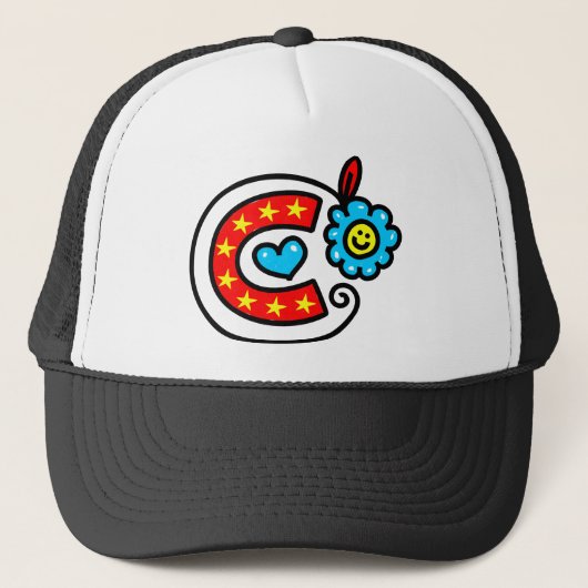 Casquette Expression mignonne des textes de salutation de la (Devant)