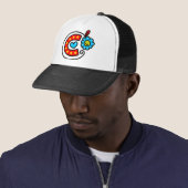 Casquette Expression mignonne des textes de salutation de la (En situation)
