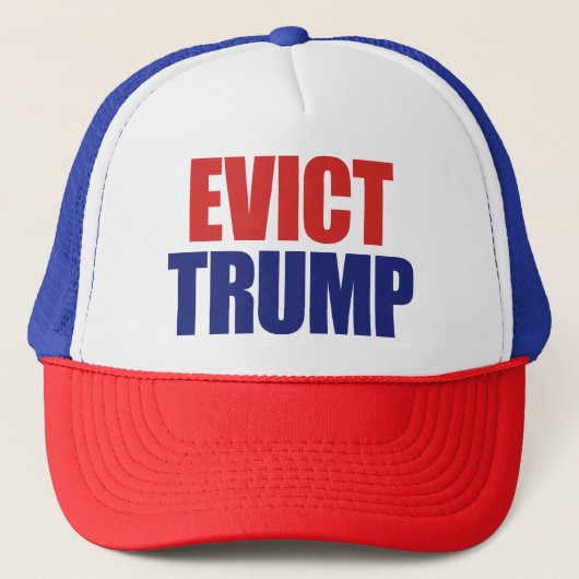 Casquette Expulser Trump - Entraver le président Trump - Ant (Devant)