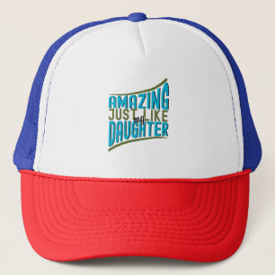 Casquette Extraordinaire Comme Ma Fille, Typographie Audacie