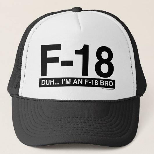 CASQUETTE F18 (Devant)