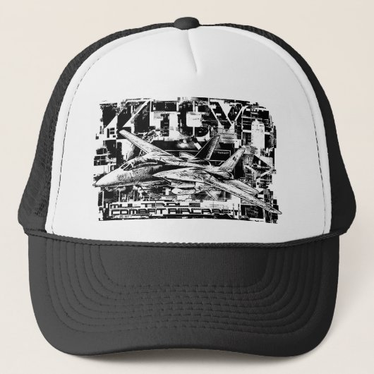 Casquette F-14 Chapeau de camion de tomcat (Devant)