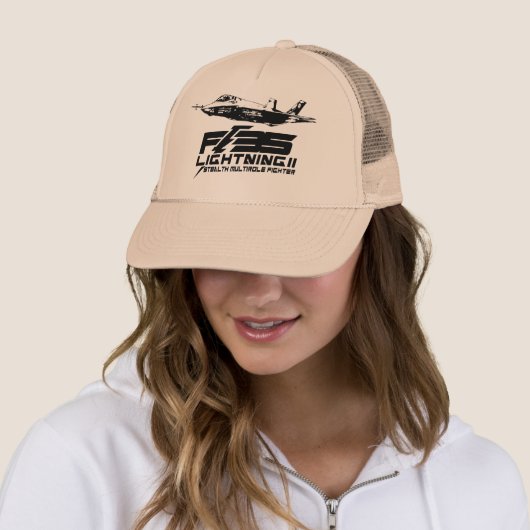 Casquette F-35 Éclair II (En situation)