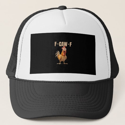 Casquette F-Caw-F Chicken Vintage Style (Devant)