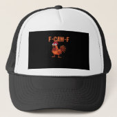 Casquette F Caw F Funny Chicken Classic Trendy Modern Style (Devant)