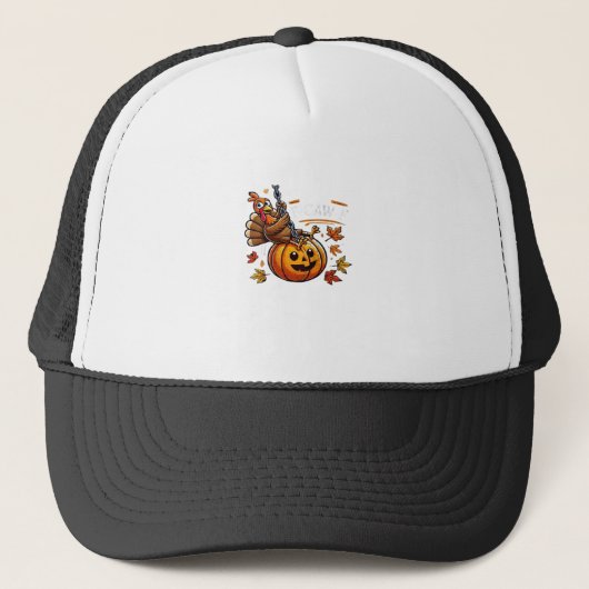 Casquette F-Caw-F Funny For Men Women Thanksgiving-Christmas (Devant)