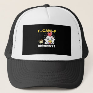 Casquette F-Caw-F Lundi Classique Minimaliste Propre