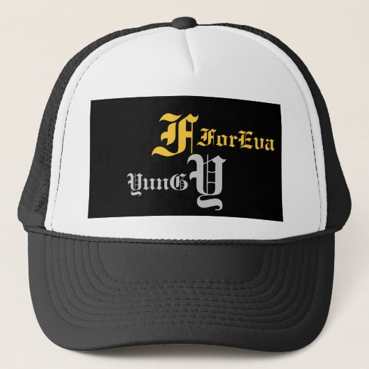 Casquette F, Y, ForEva, YunG (Devant)