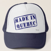 Casquette Fabriqué au Québec (Devant)