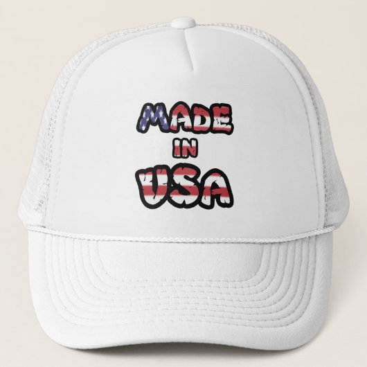 Casquette Fabriqué aux États-Unis (Devant)