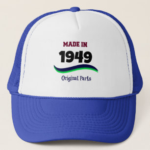 Casquette Fabriqué en 1949, pièces originales