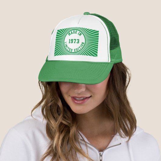 Casquette Fabriqué en 1973 (En situation)