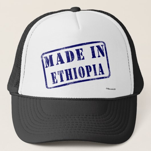 Casquette Fabriqué en Ethiopie (Devant)