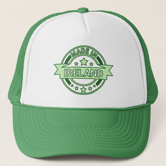 Casquette Fabriqué en Irlande St Patrick's day (Devant)