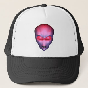 Casquette Face Alien rouge