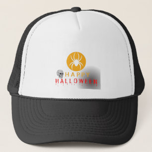 Casquette Face Citrouille d'Halloween Style de titre ou de