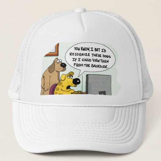 Casquette Facebook pour des chiens (Devant)