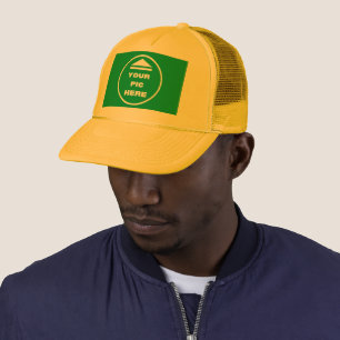 Casquette FACILE ! Chapeau de camion - Jaune - Personnaliser
