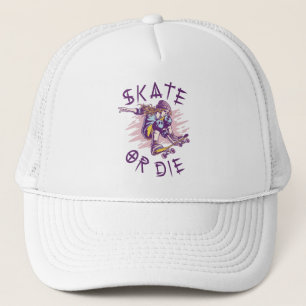 Casquette Faire du skate ou mourir Fille skateuse