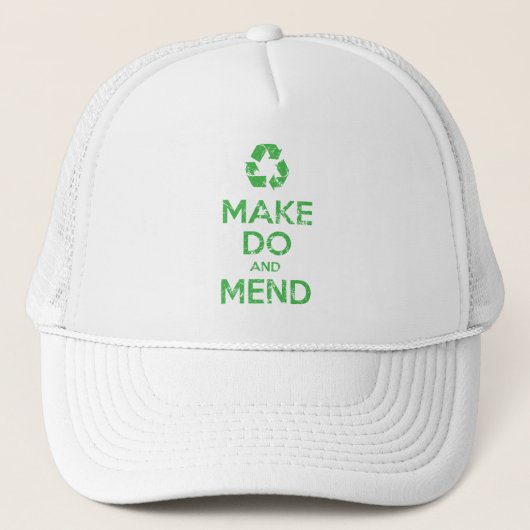 Casquette Faire et réparer (Devant)