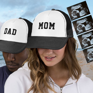 Casquette Faire-part de grossesse bébé révélateur maman