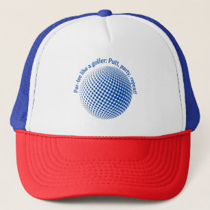 Casquette Fais la fête comme un golfeur