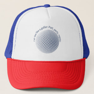 Casquette Fais la fête comme un golfeur