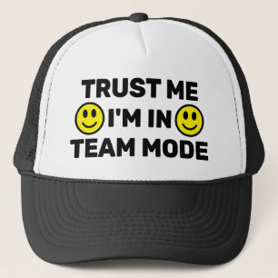 Casquette Fais-moi confiance - Je suis en mode équipe™ Casqu