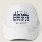 Casquette Faisons la Fête Enterrement de Vie de Jeune Fille (Devant)