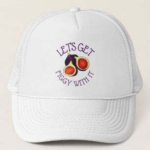 Casquette Faisons-nous Figgy avec ça drôle Figs Végétarien
