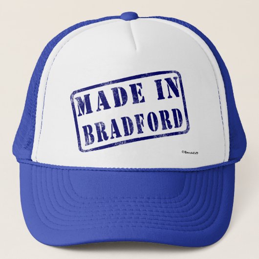 Casquette Fait à Bradford (Devant)