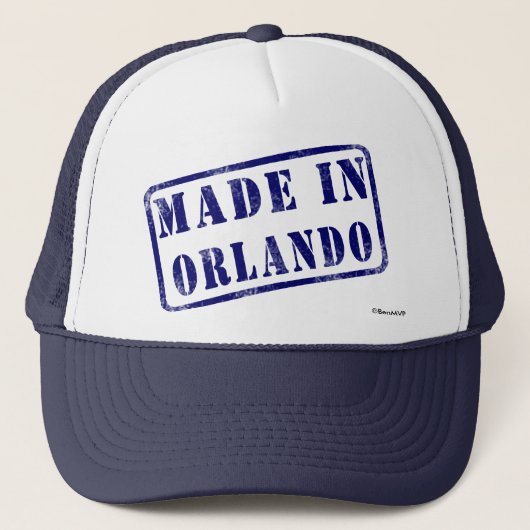 Casquette Fait à Orlando (Devant)