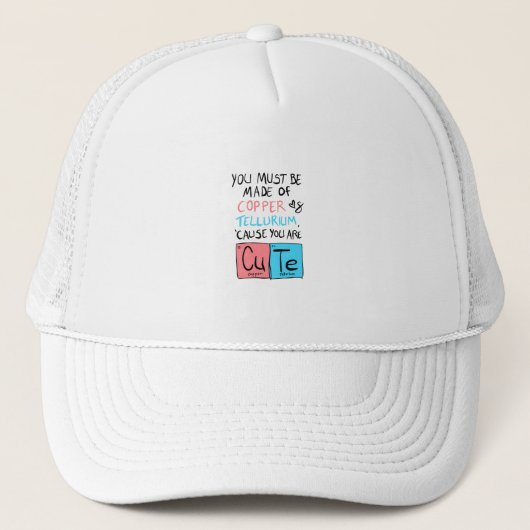 Casquette Fait de Cooper Cute (Devant)