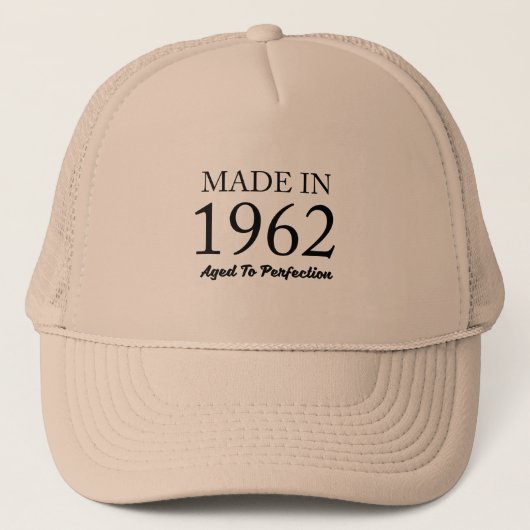 Casquette Fait en 1962 (Devant)
