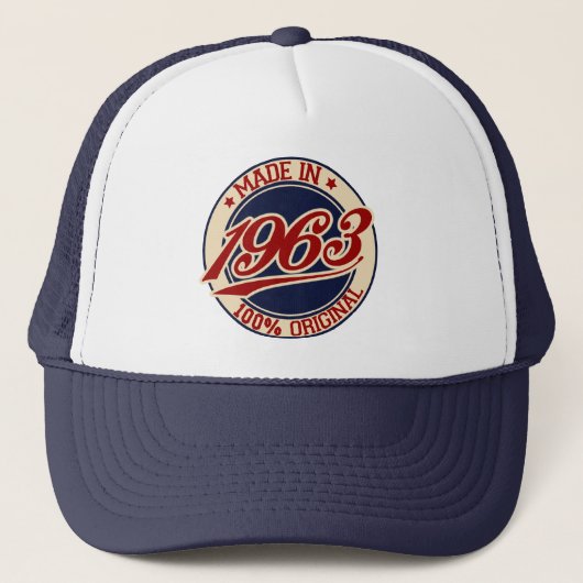 Casquette Fait En 1963 (Devant)